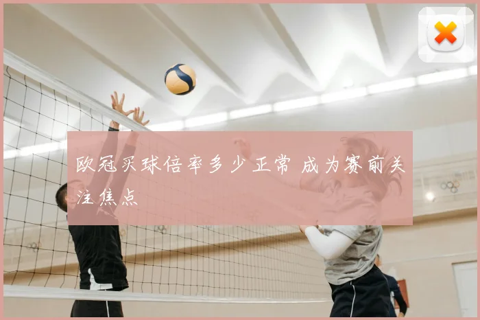 欧冠买球倍率多少正常 成为赛前关注焦点